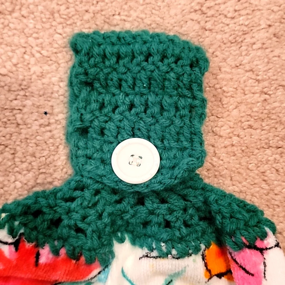 Handmade Hanging Hand Towel - Tropical